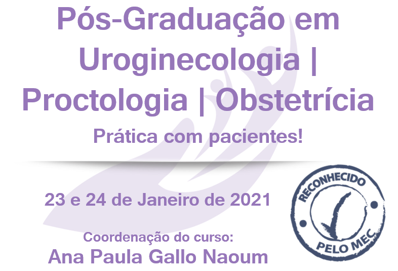 Pos Graduação Uroproctologia e obstetrícia